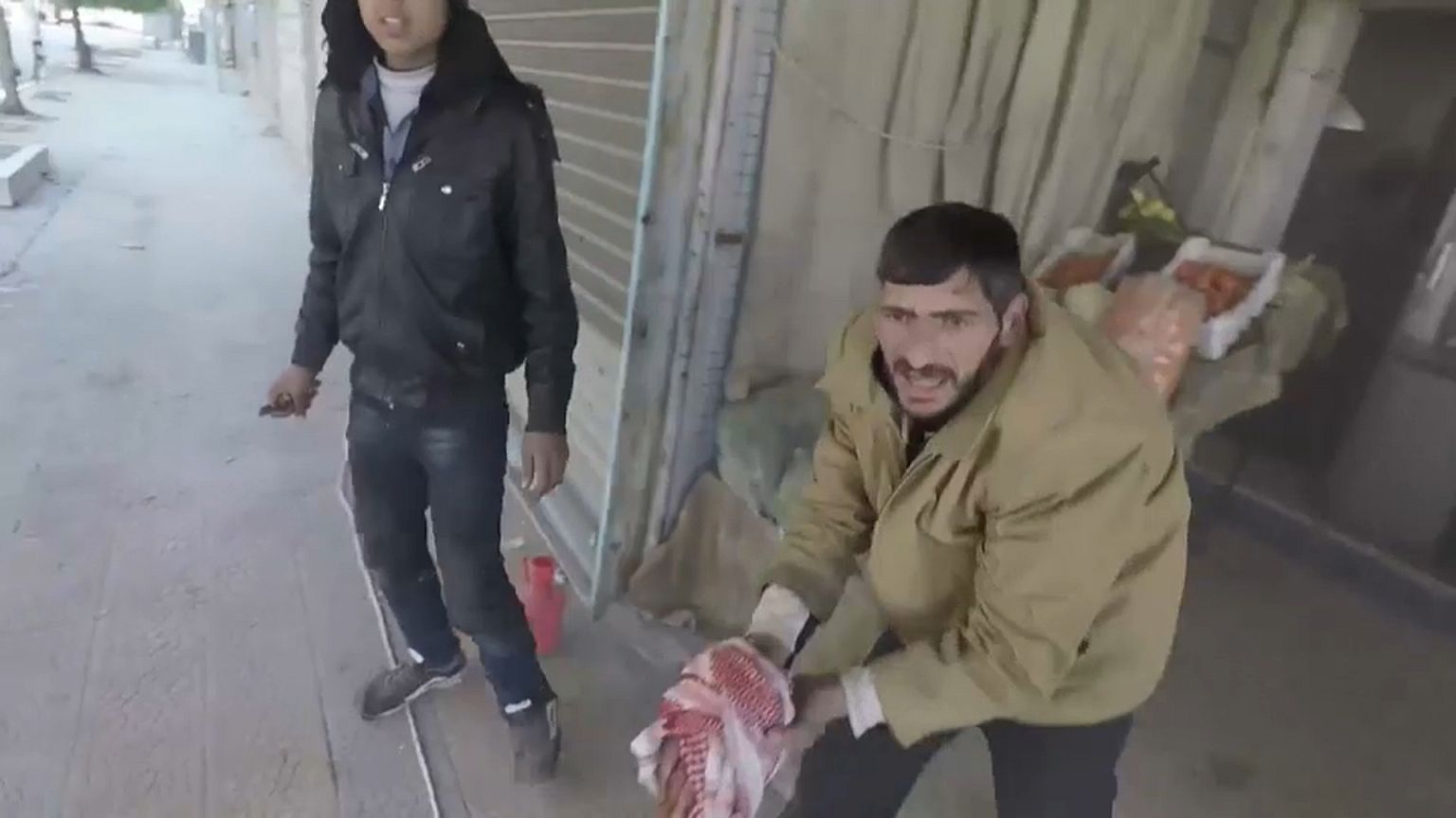 Douma in East Damascus hit by mortar fire