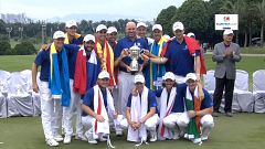 Golf : l'Europe renverse l'Asie