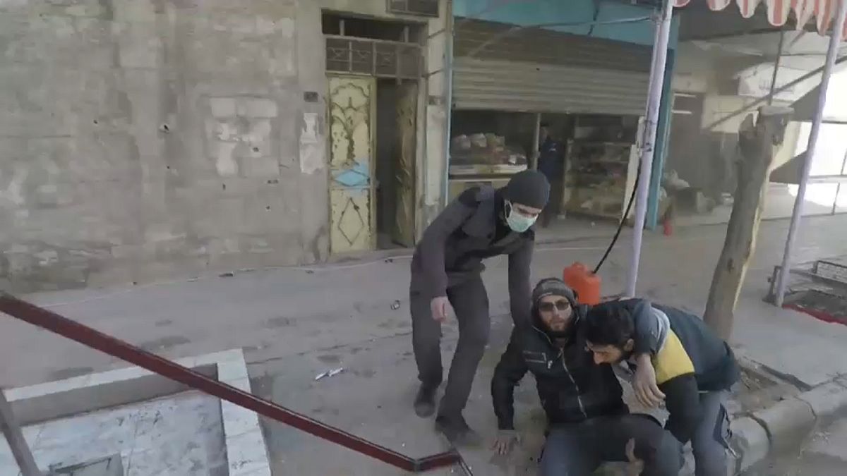  Ataques com morteiros atingem cidade de Douma 