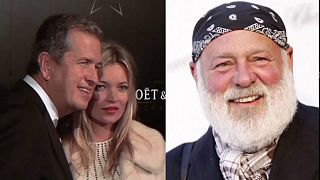 Photographers Mario Testino and Bruce Weber 