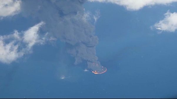 Elsüllyedt az iráni tanker Elsüllyedt az iráni tanker