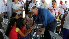 Guterres visita centro de reinserción de las FARC en Buenavista