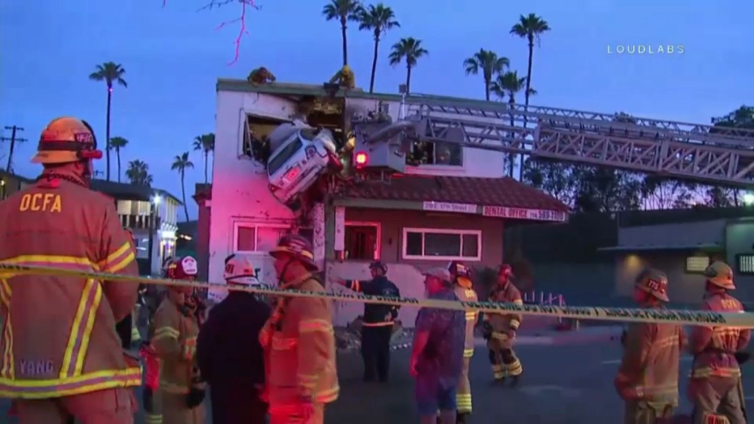 Accident insolite en Californie