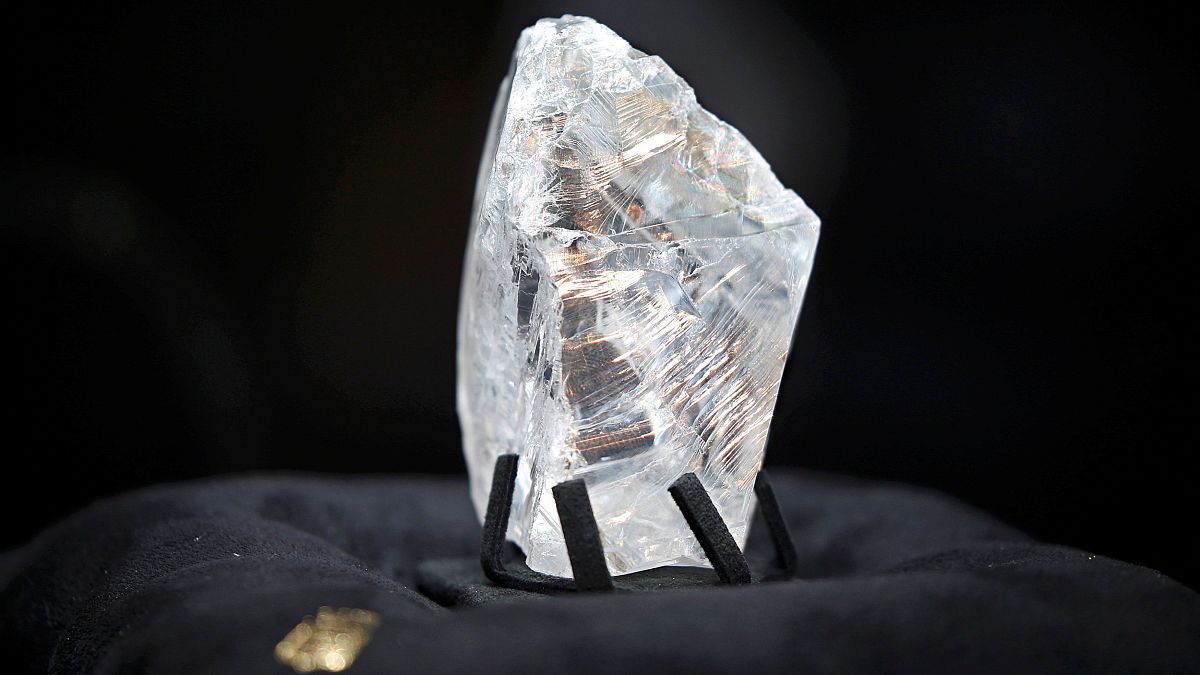 Un diamant de 910 carats découvert au Lesotho
