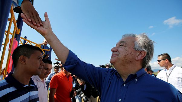 Guterres diz que há compromisso total para a paz Guterres diz que há compromisso total para a paz
