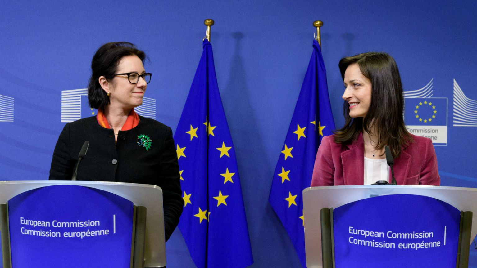 Mariya Gabriel, Commissaire européenne à l'Economie et Société numériques 