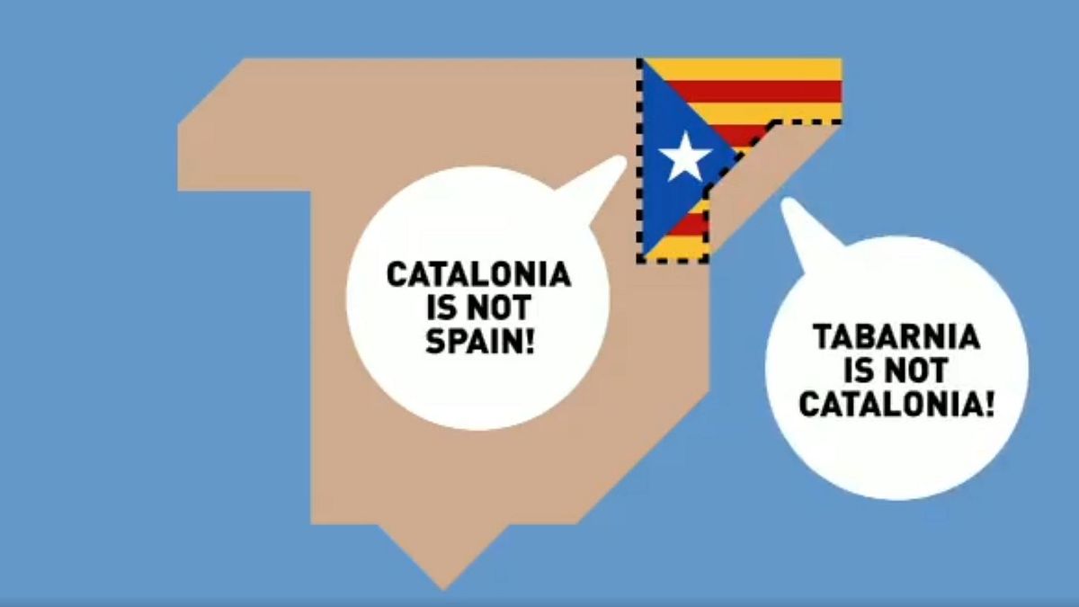 Tabarnia quiere ser el espejo en el que se miren los independentistas catalanes