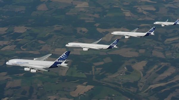 Airbus ultrapassa Boeing em encomendas pelo quinto ano consecutivo Airbus ultrapassa Boeing em encomendas pelo quinto ano consecutivo
