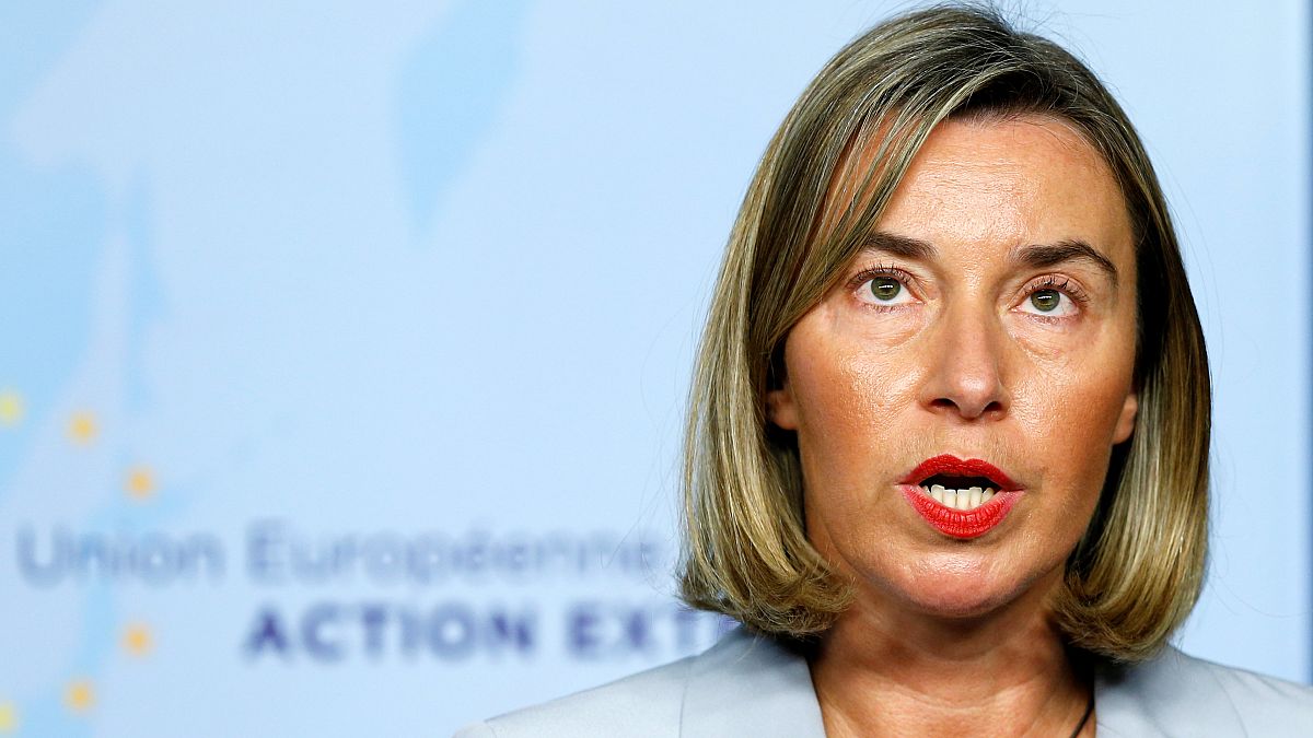 La cheffe de la diplomatie européenne, Federica Mogherini