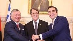 Τριμερής σύνοδος Ελλάδας-Κύπρου-Ιορδανίας