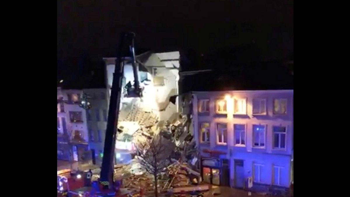 Explosão faz 14 feridos na Bélgica