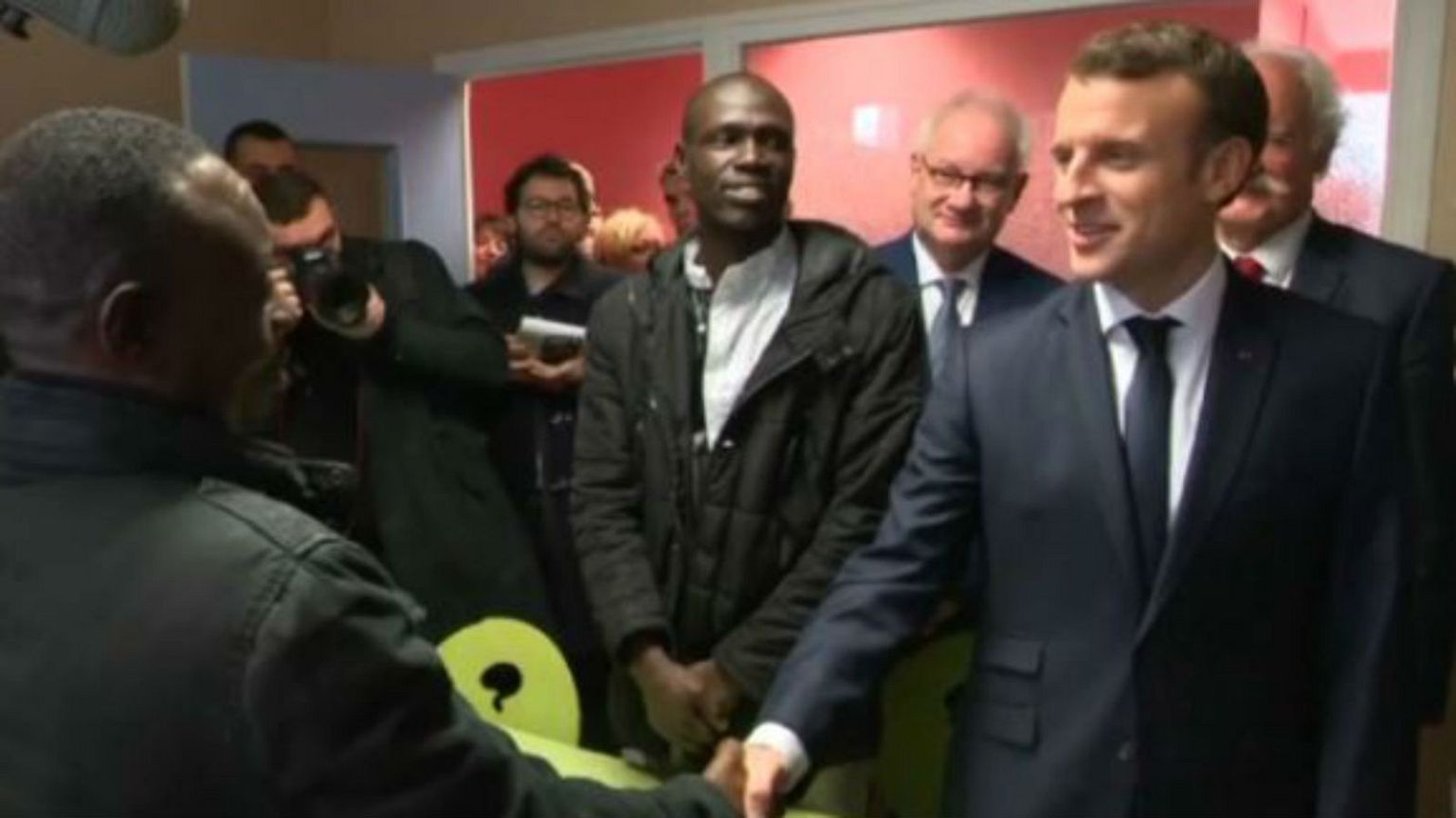 French migrant policy under scrutiny as Emmanuel Macron visits Calais