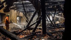 In fiamme il museo della navigazione di Giacarta