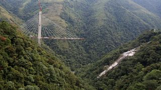 Dix morts dans l'effondrement d'un pont en Colombie