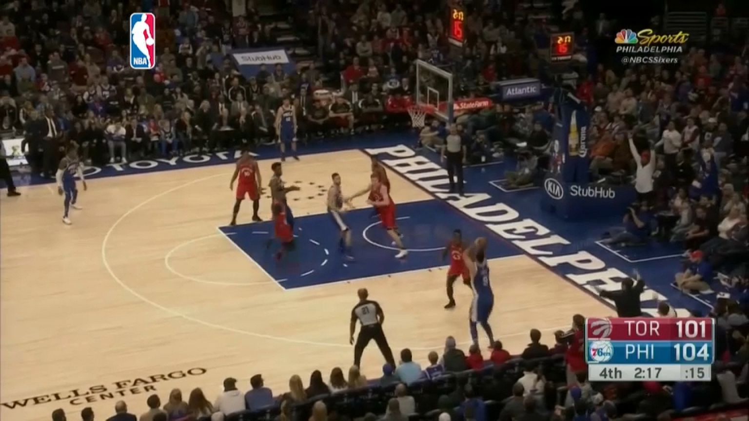 Trascendental triunfo de los Sixers ante los Raptors en la NBA