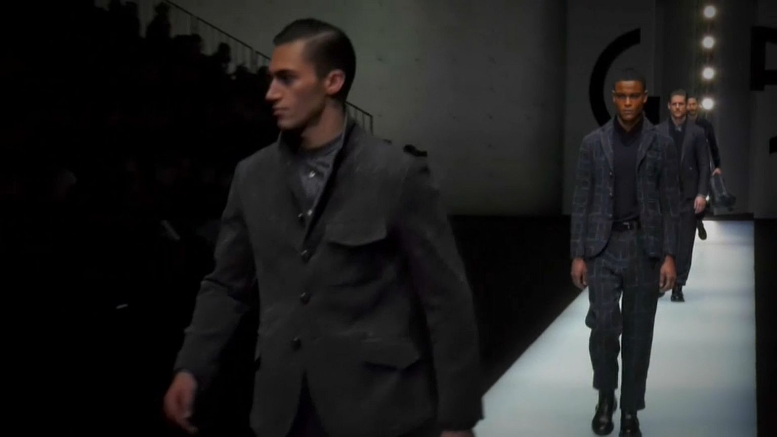 Emporio Armani na Semana da Moda de Milão
