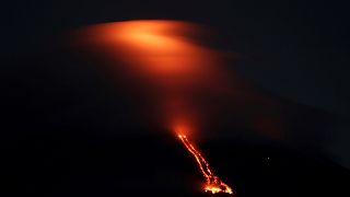 La fureur du volcan Mayon