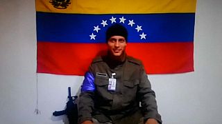 File photo of rogue Venezuelan helicopter pilot Oscar Perez