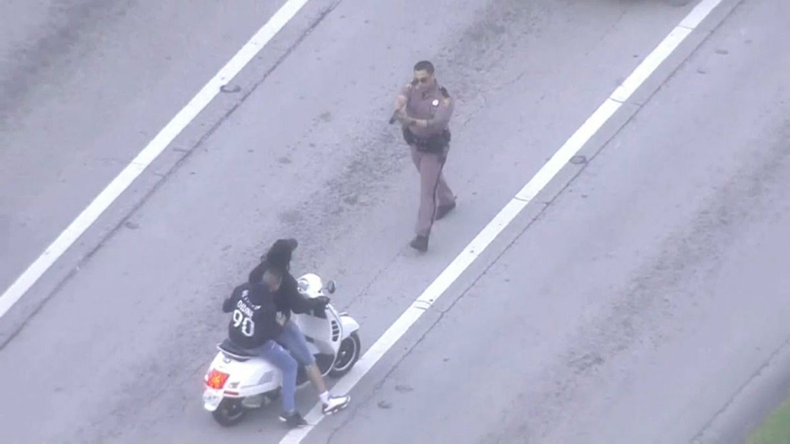 Miami'de tehlikeli motosikletliler