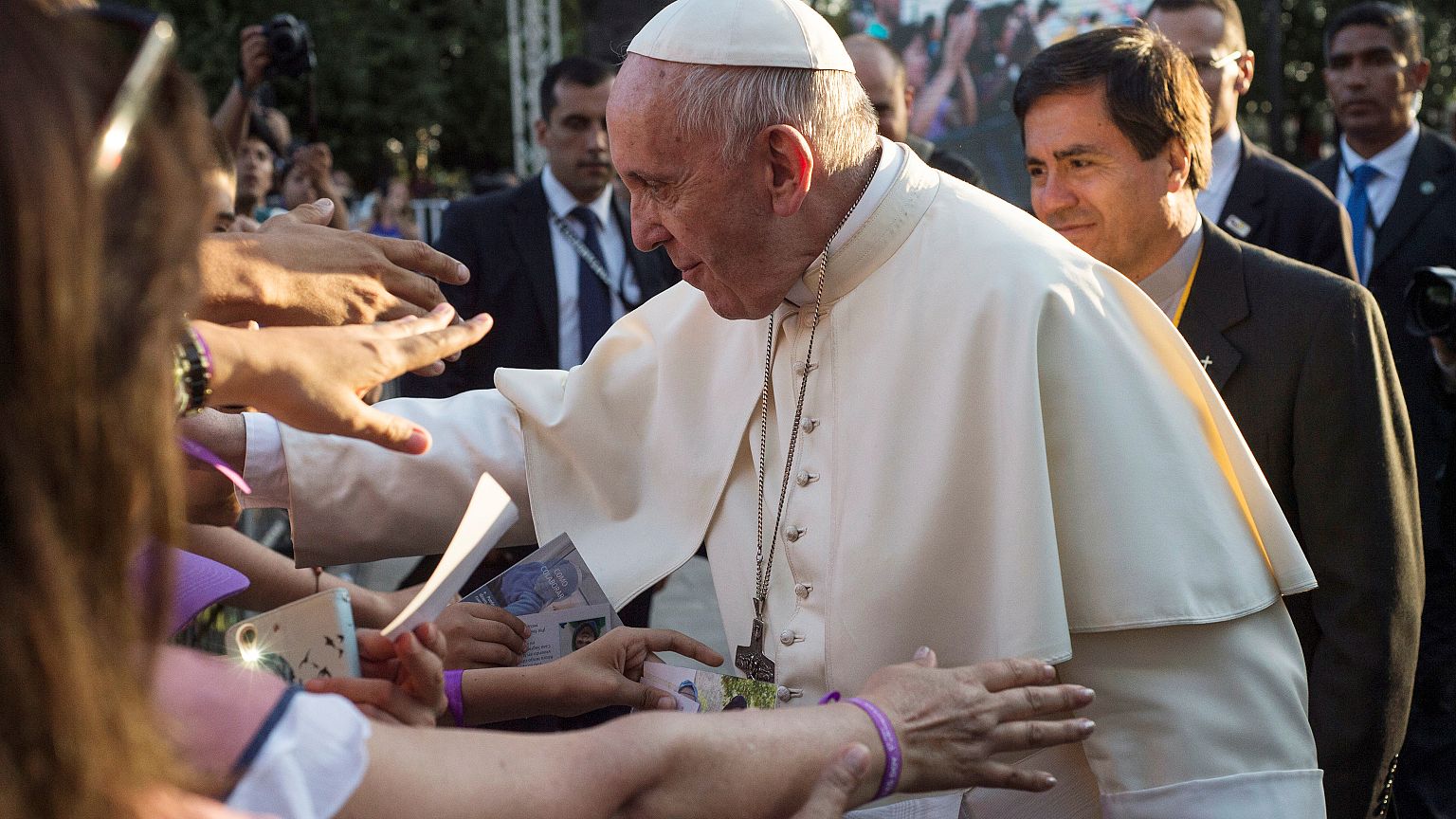 Papst Franziskus in Santiago de Chile
