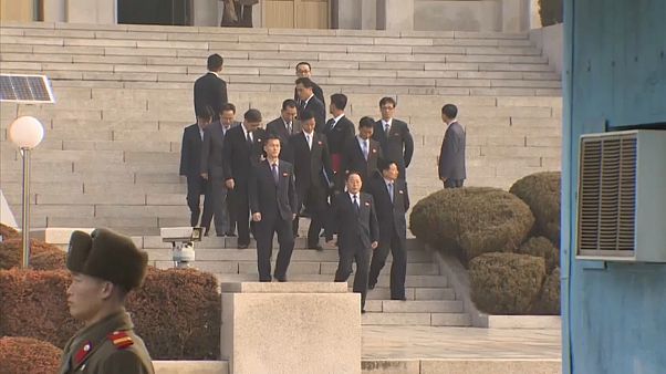 Olympia: Nord- und Südkorea setzen Gespräche fort Olympia: Nord- und Südkorea setzen Gespräche fort