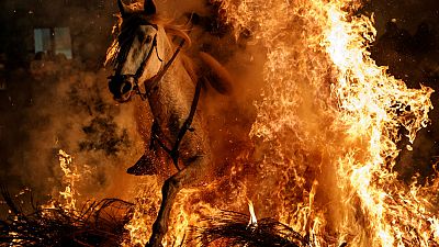  فستیوال اسب و آتش در اسپانیا