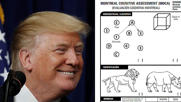 ¿Qué es el test cognitivo MoCA al que se ha sometido Trump? ¿Qué es el test cognitivo MoCA al que se ha sometido Trump?