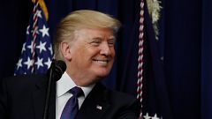 الرئيس الأمريكي دونالد ترامب