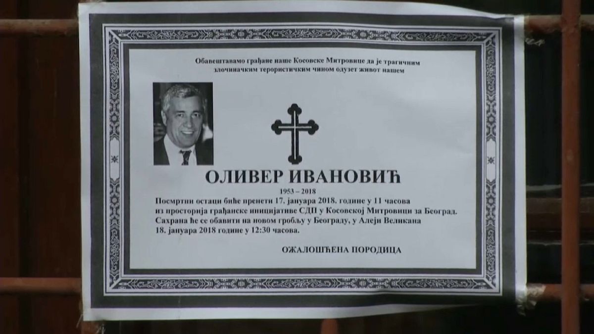Kosovans pay respects to slain politician