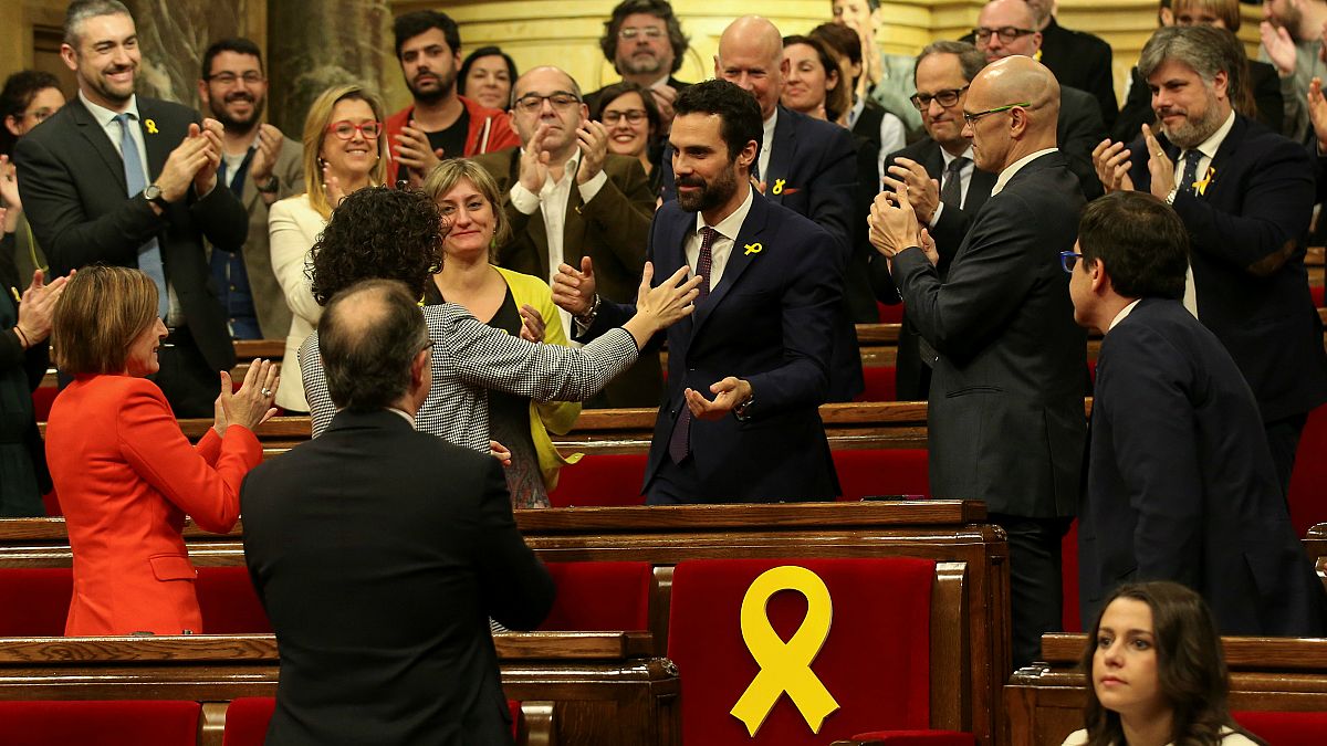 Katalonya'da meclis başkanlığına Torrent seçildi