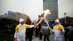 Две Кореи под единым флагом