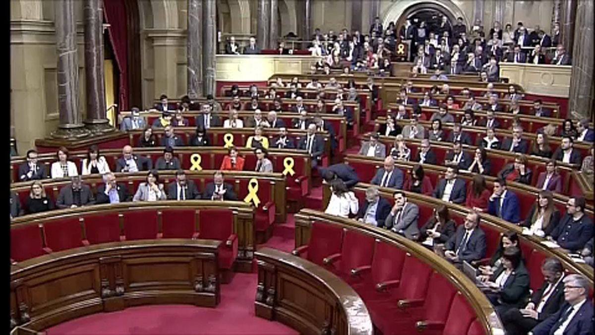 Megalakult az új katalán parlament Barcelonában