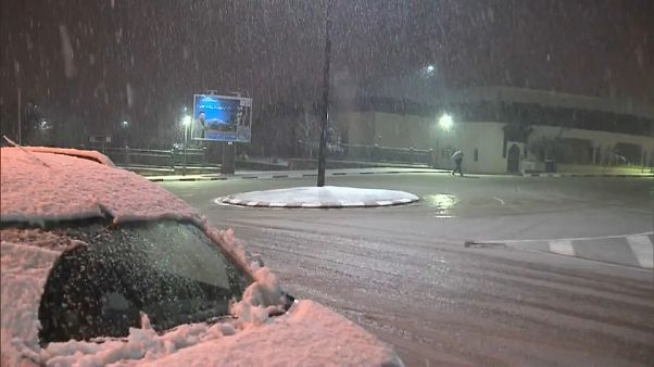 Schnee in Azrou Schnee in Azrou