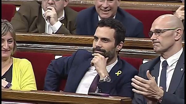 Parlamento da Catalunha elege Roger Torrent como presidente Parlamento da Catalunha elege Roger Torrent como presidente