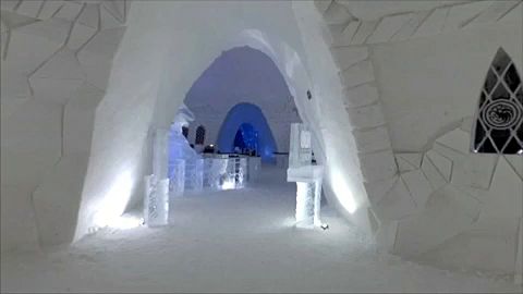 Lappföldi jéghotel