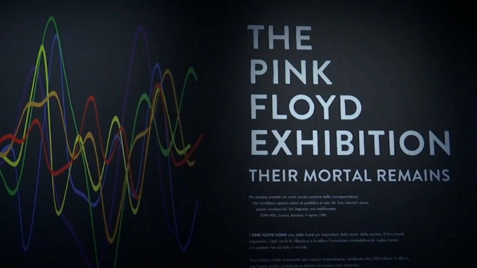 Pink Floyd sergisi Roma'da 
