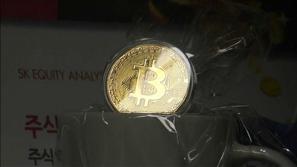 Bitcoin: the price of the volatile digital currency drops by nearly 50% since it peak in December Bitcoin: the price of the volatile digital currency drops by nearly 50% since it peak in December