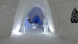 هتل یخی «بازی تاج و تخت» در فنلاند