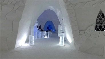 هتل یخی «بازی تاج و تخت» در فنلاند