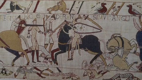 La "Tapisserie de Bayeux" sera prêtée aux Britanniques La "Tapisserie de Bayeux" sera prêtée aux Britanniques