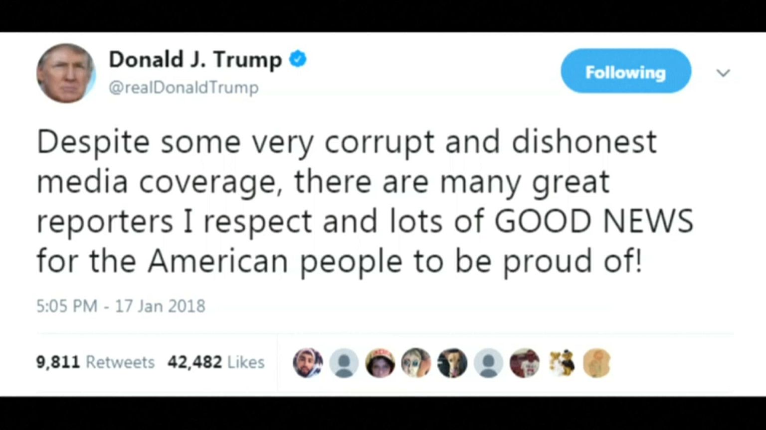 Trump vergibt "Fake News Awards"