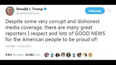 Trump vergibt "Fake News Awards"