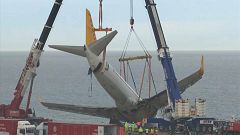 Bergung des Unglücksfliegers von Trabzon