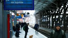 Keine Züge fahren mehr wegen Orkantief Friederike