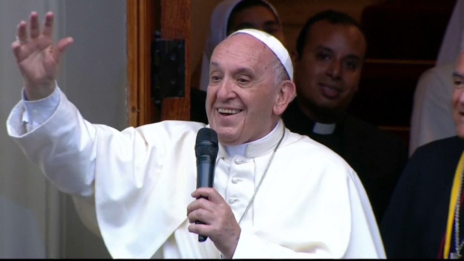 Papa já está no Peru
