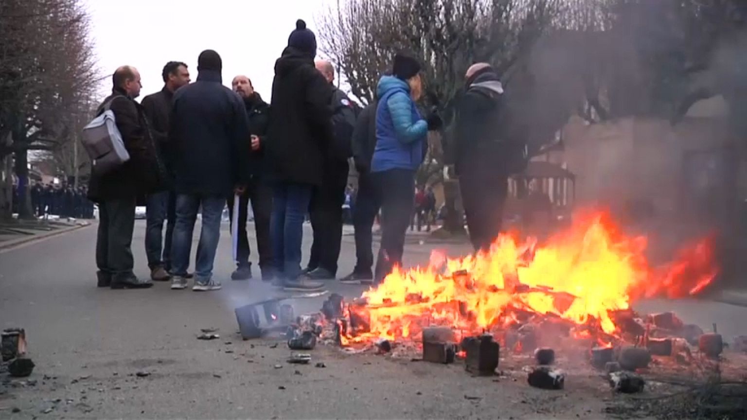 Heurts musclés à Fleury-Mérogis entre gardiens de prison et policiers