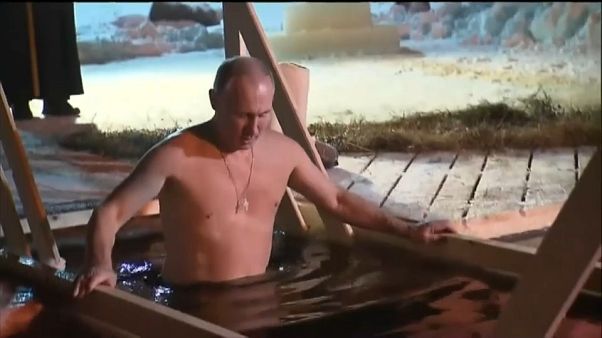 Rusia celebra la Epifanía ante un despliegue sanitario Rusia celebra la Epifanía ante un despliegue sanitario