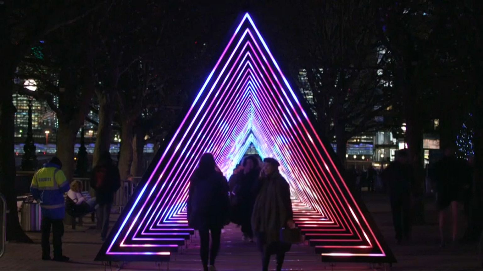 London lights festival is antidote to winter darkness