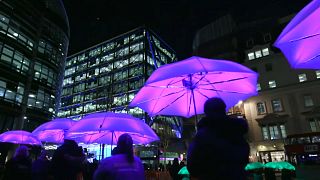 London paints in light to banish the winter blues