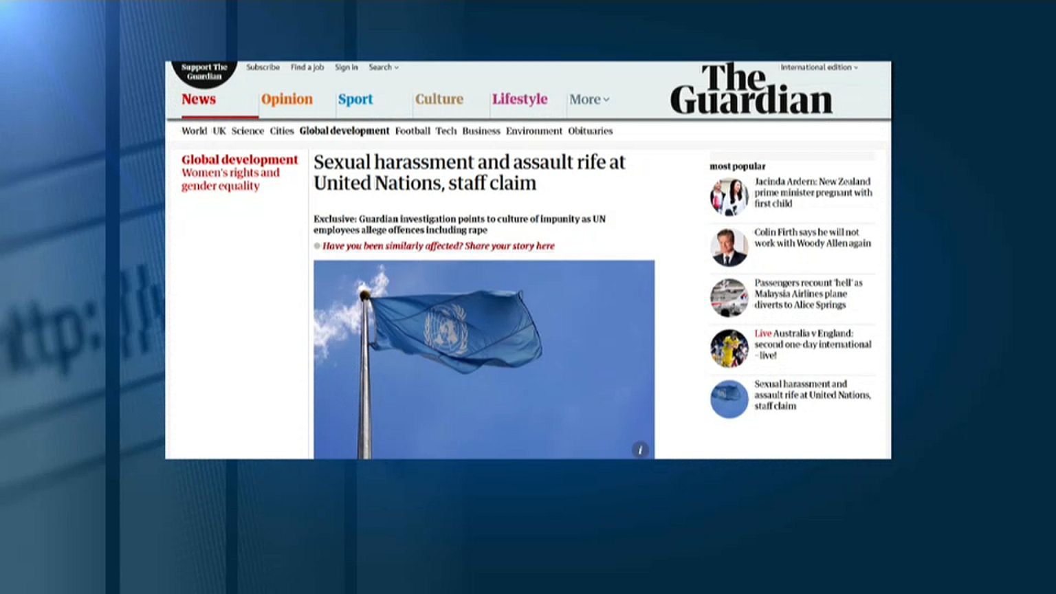 Abus sexuels : l'ONU dans la tourmente